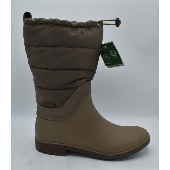 Kamik Womens Size 8 Abigail Puff Fossil Pull on Boots Shoes - Picture 6 of 15